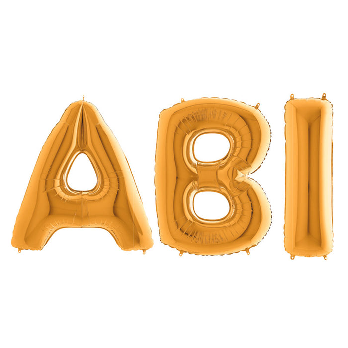 Riesenbuchstaben ABI Gold FM