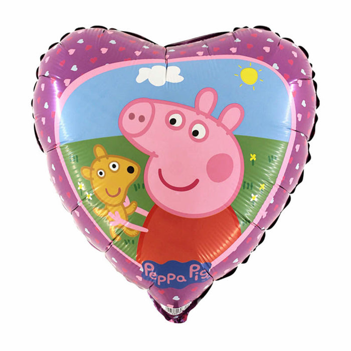 18" Folienballon Lose - Peppa Pig und Teddy | HF18