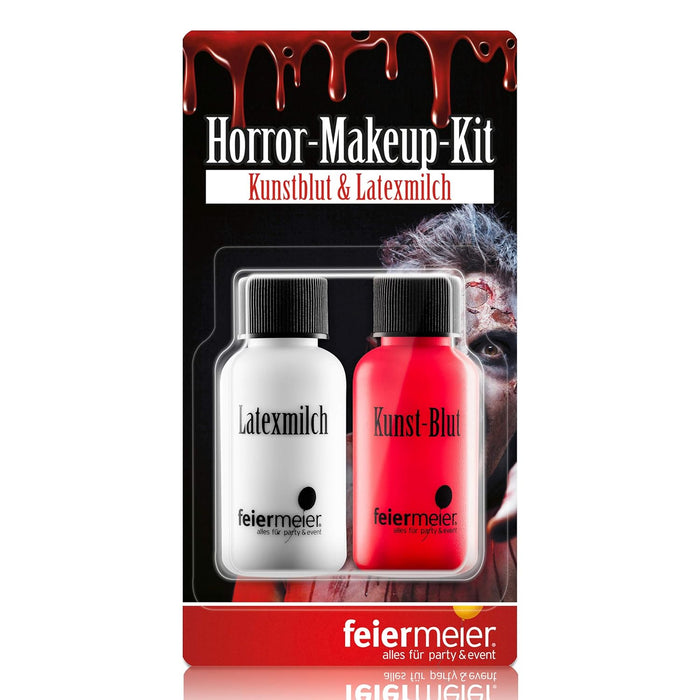 feiermeier Kunstblut & Latexmilch Set | 2 x 30ml
