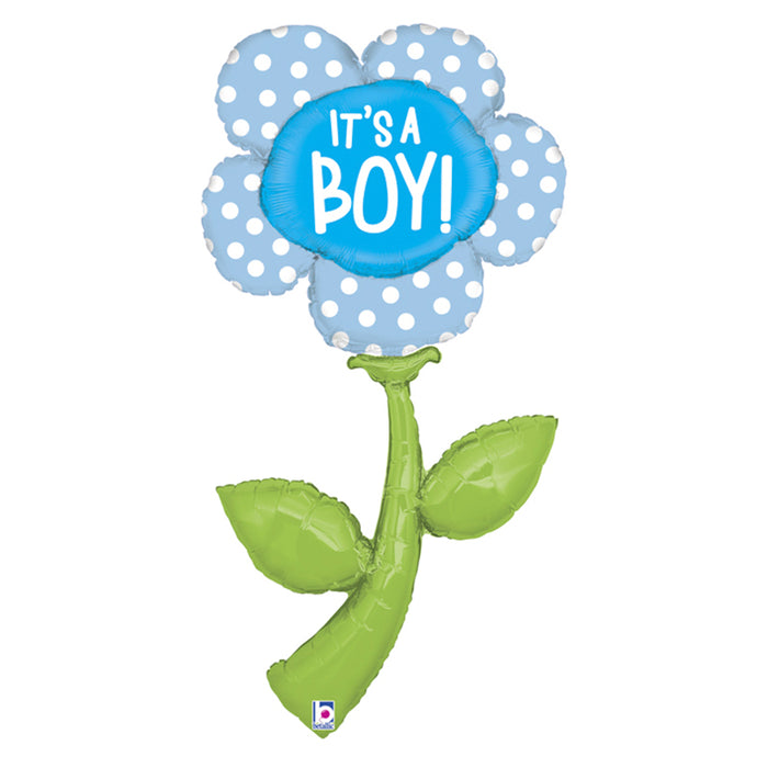 Airwalker Blume It's a Boy blau 150 cm