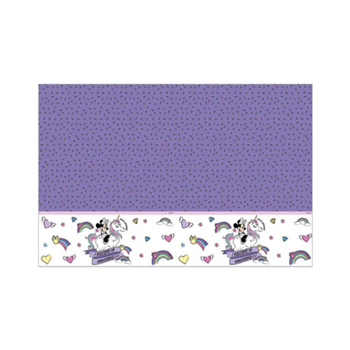 Tischdecke PVC Minnie Einhorn 120x180cm