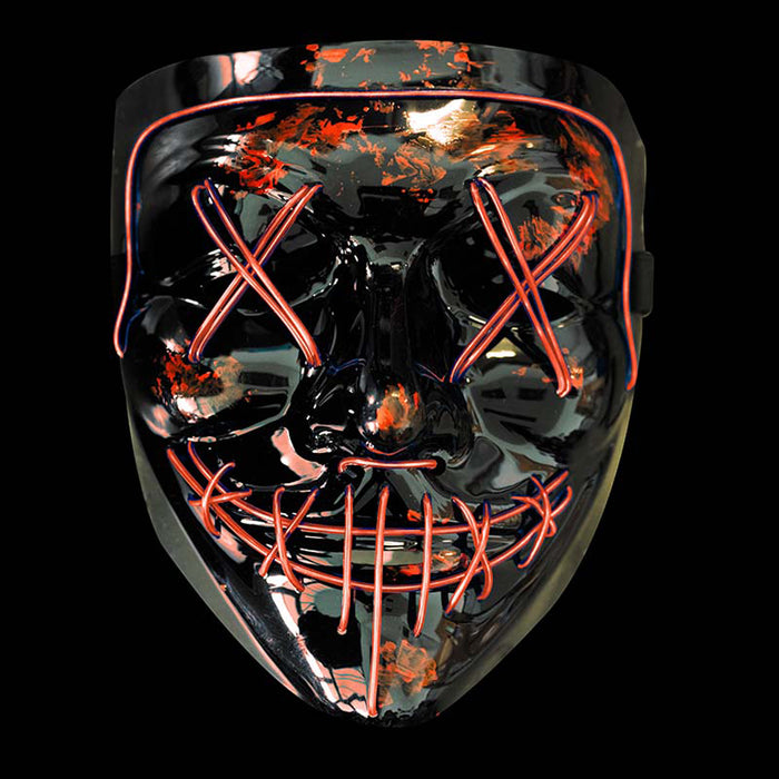 Maske LED Purge Rot