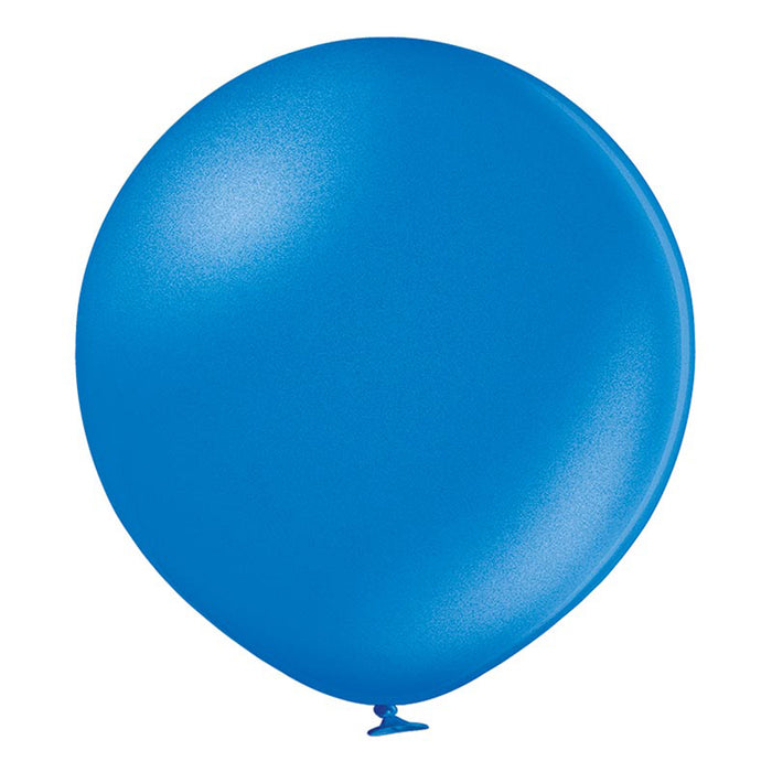 B250 Luftballon Uni Met Ø 60cm (Unverpackt) | Blau