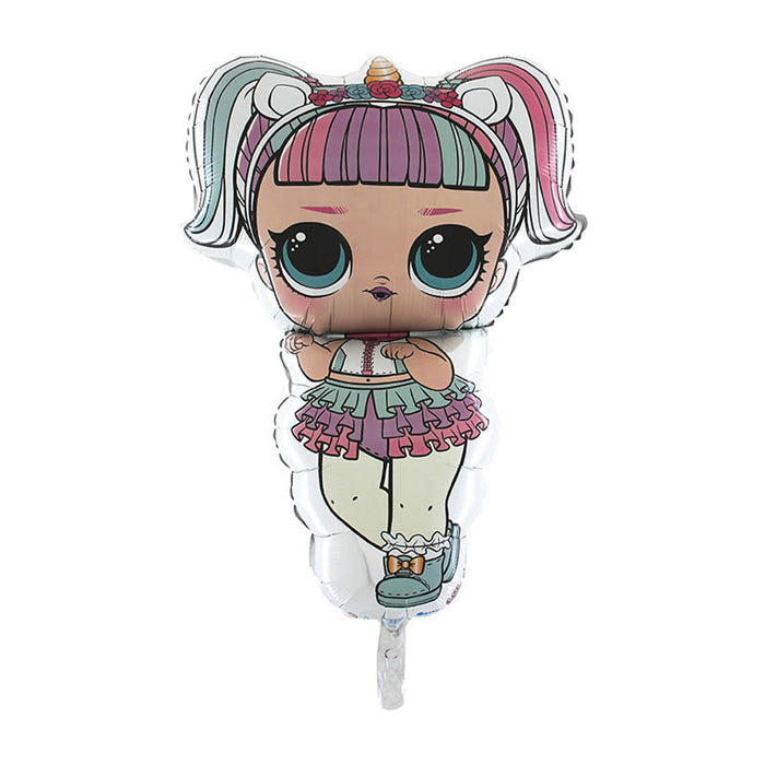 Folienballon Lose - LOL Surprise Unicorn Girl II - HF2 26"