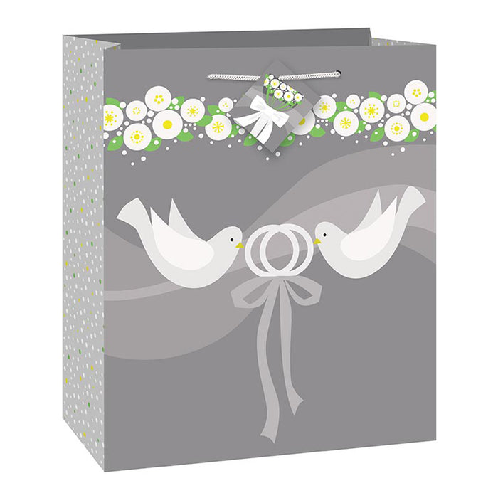 Geschenktüte Silver Wedding 18x23cm/1Stk