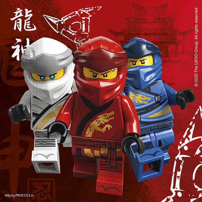 Servietten Lego Ninjago 20Stk/33x33cm FSC