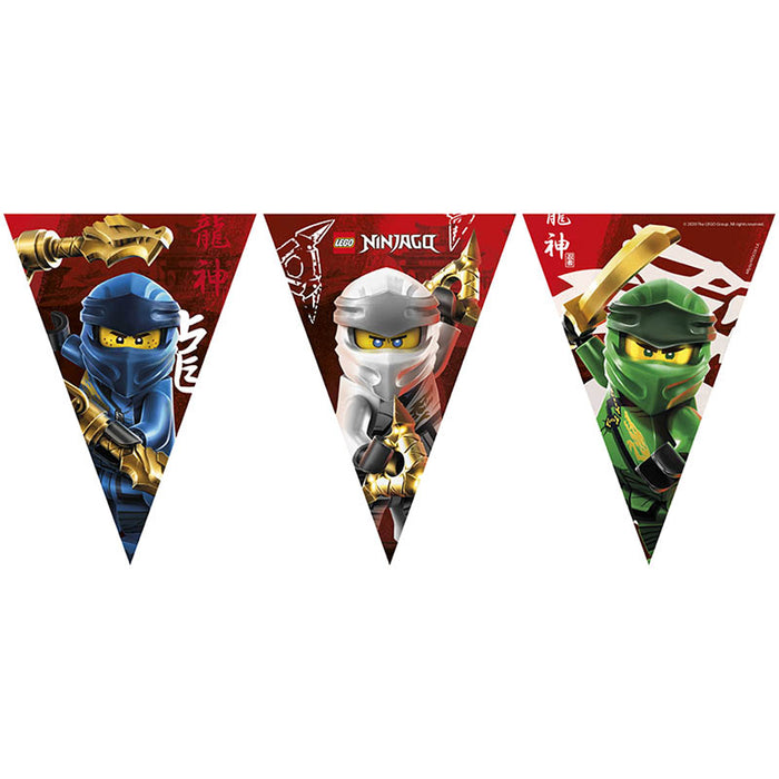 Wimpelkette Papier Lego Ninjago FSC