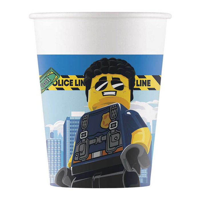 Pappbecher Lego City 200ml/8St. FSC