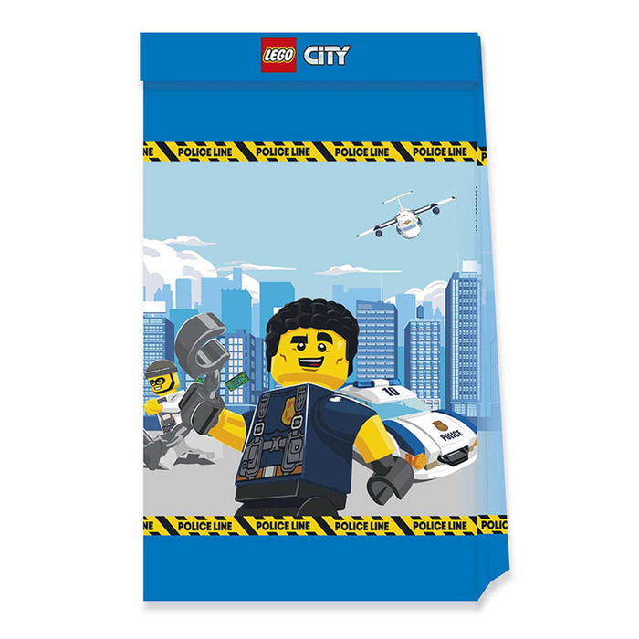 Geschenktüte Papier Lego City 4Stk. FSC