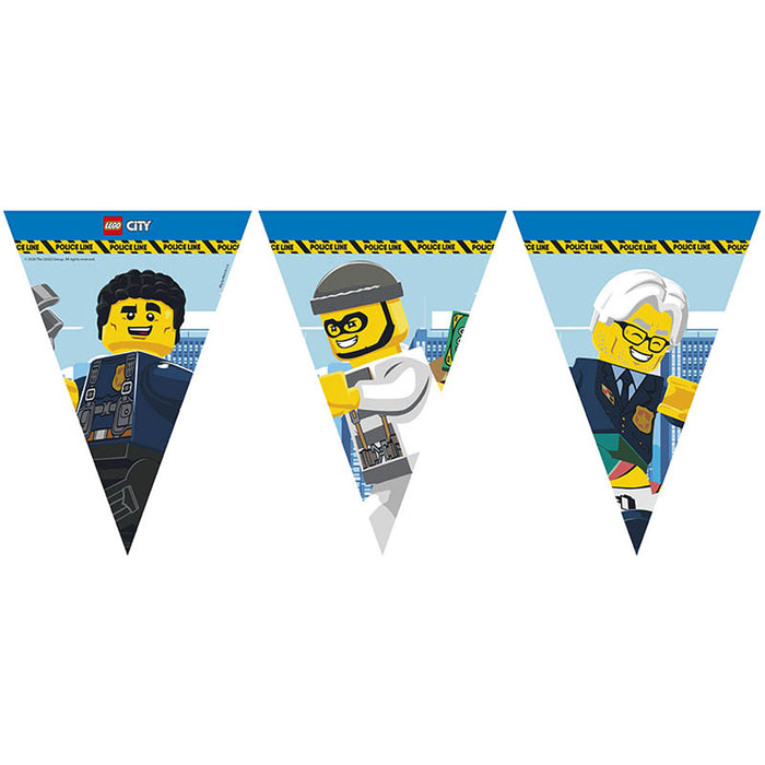 Wimpelkette Papier Lego City FSC 230cm