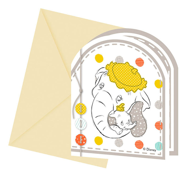 Einladung Baby Shower Disney 6Stk.
