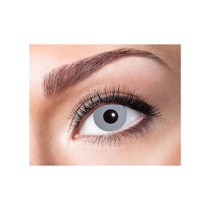 One Week Motiv Kontaktlinsen "Grauer Vampir" | (w14)