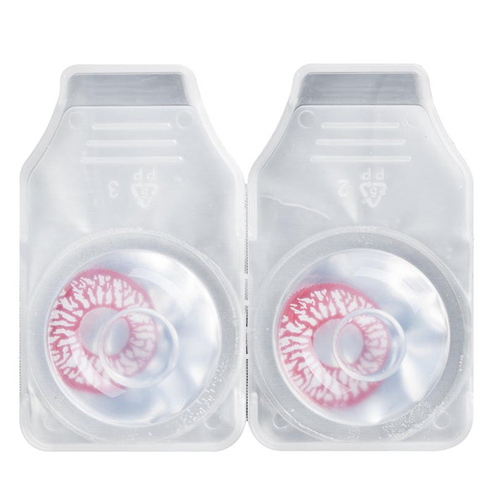 One Week Motiv Kontaktlinsen "Blut Unterlaufen" | (w16)