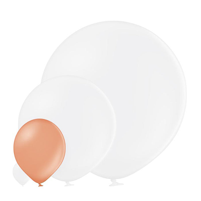 25 Stk. Luftballon Uni Metallic Ø 30cm |  Rosegold #091