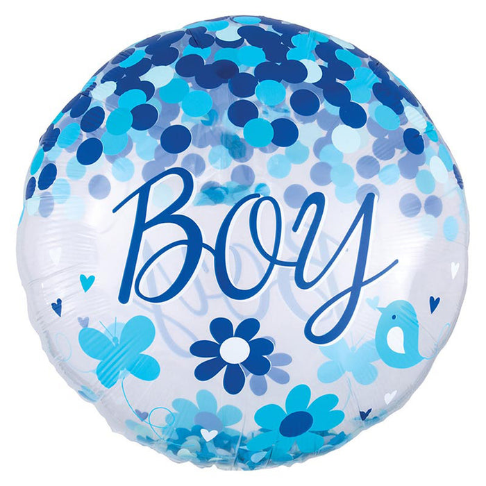 Bubble mit Konfetti Baby Boy ca.71cm III