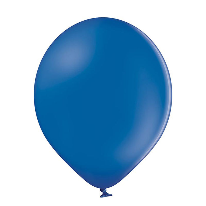 25 Stk. Luftballon Unifarben Ø 12cm | Royalblau #022