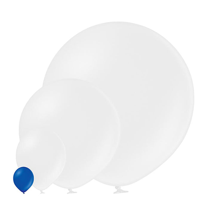 25 Stk. Luftballon Uni Metallic Ø 12cm | Royalblau #079