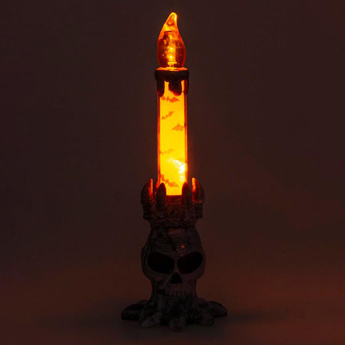 Tischaufsteller Horror Kerze