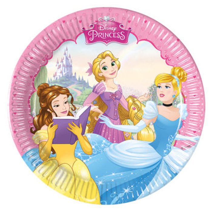Pappteller Disney Prinzessinnen Dreaming 20cmØ/8St