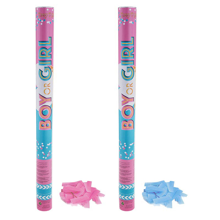 Konfettishooter Baby Gender Reveal 60cm Pink