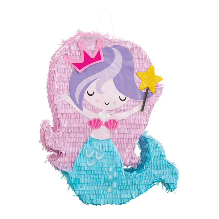 Pinata Meerjungfrau Lila | ca 50x43x9cm