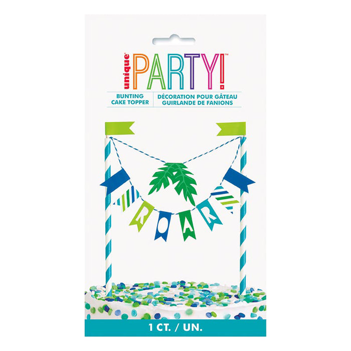 Tortendeko Banner ROAR Dino