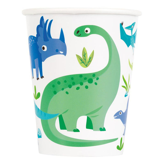 Pappbecher Dino 266ml/8Stk.