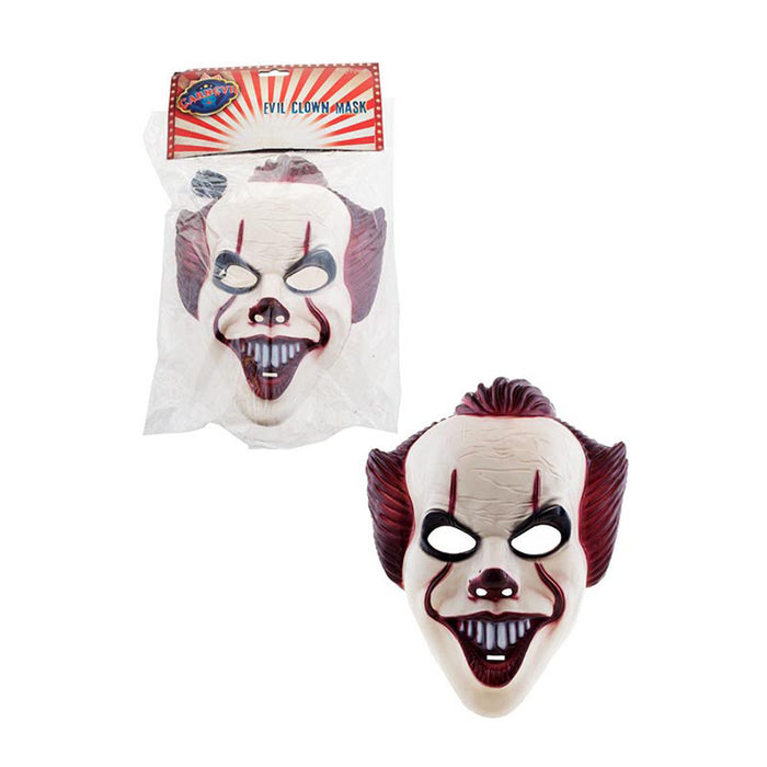 Halloween Maske Clown in zwei Varianten | Farblich sortiert