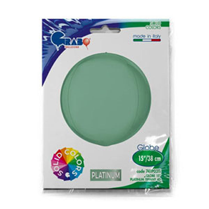 Orbz 4D Globe Platinum Tiffany 38 cm Bulk