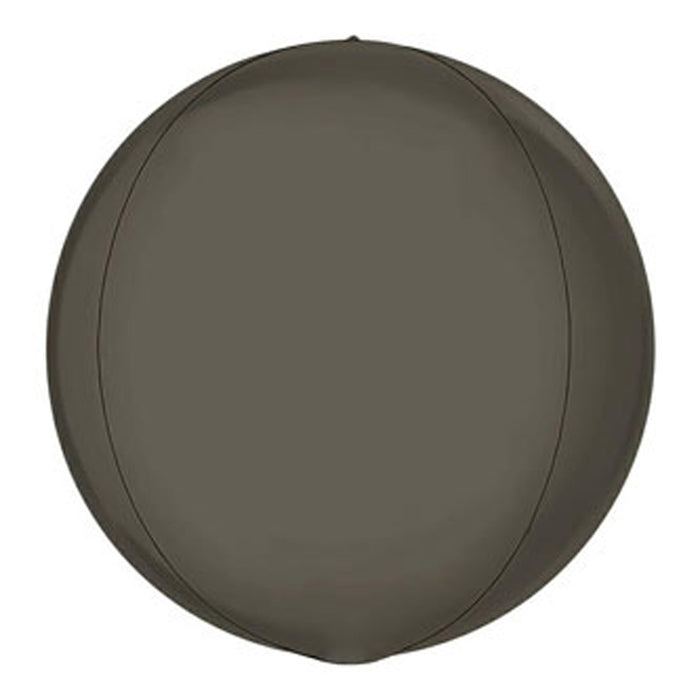 Orbz 4D Globe Platinum Gray 38 cm Bulk