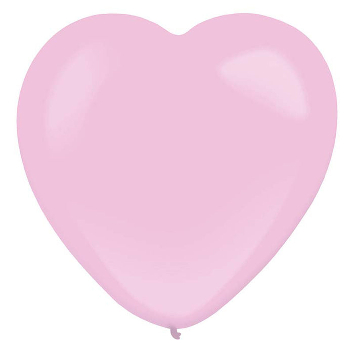 Latexballon Ø30cm Herz Pink 50St./ 30cm