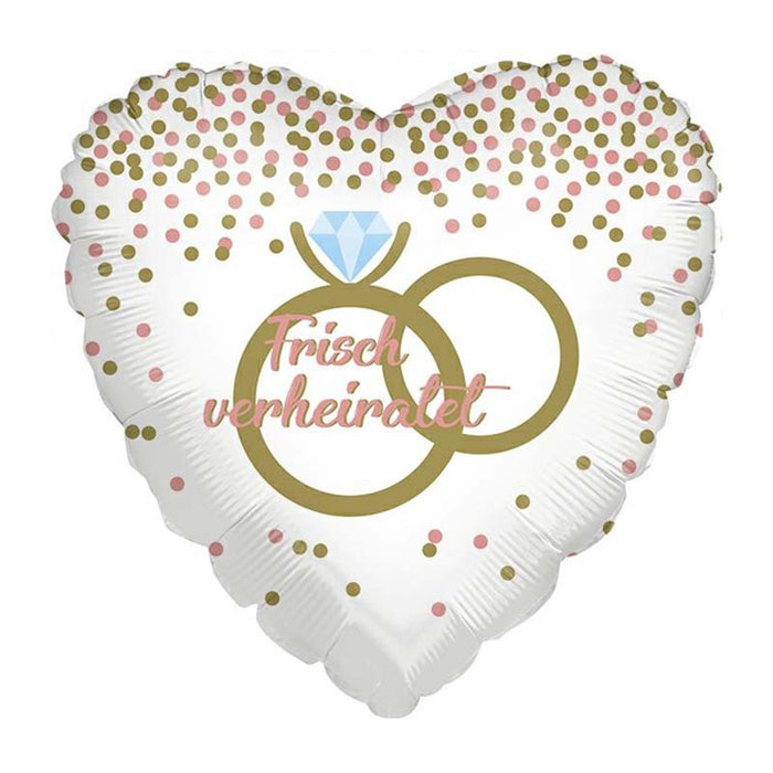 ABC18 Herz Frisch verheiratet 46 cm