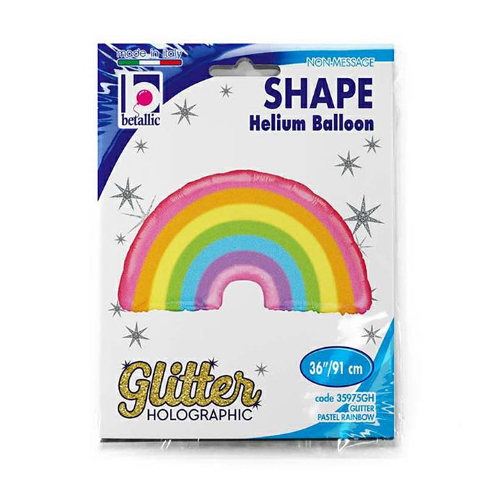 ABC Shape Pastell Regenbogen Holo