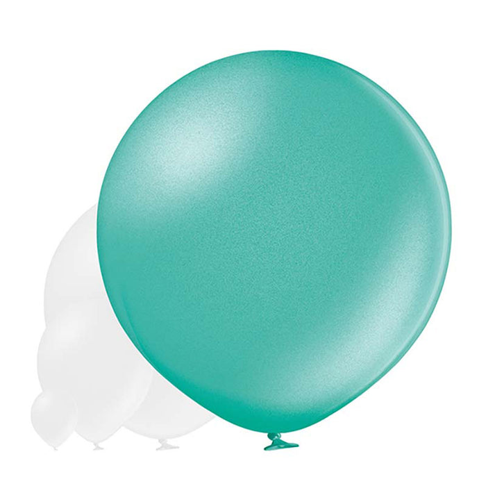 U250 Luftballon Ø 80cm/1Stk. | Metallic Grün #063