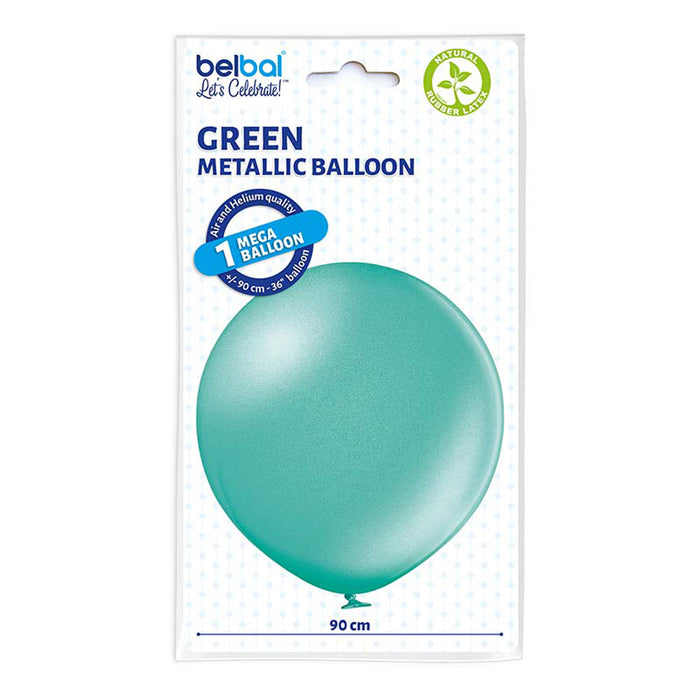 U250 Luftballon Ø 80cm/1Stk. | Metallic Grün #063