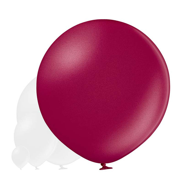 U250 Luftballon Ø 80cm/1Stk. | Metallic Pflaume #087