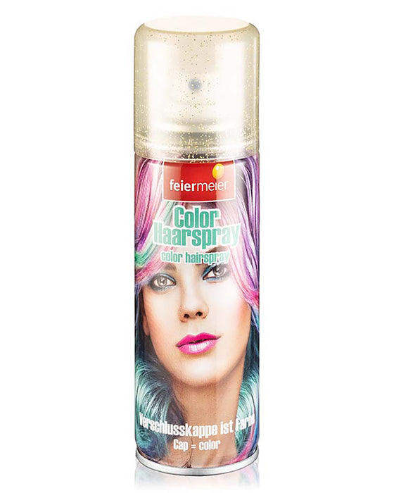Feiermeier "Glitter Haarspray" 125 ml | Gold
