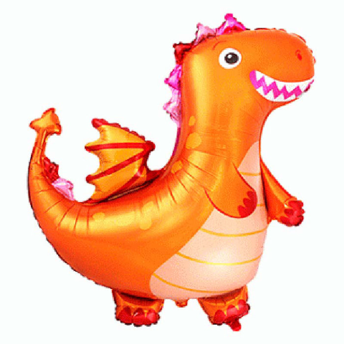 Folienballon Lose - Drache Orange | HFE