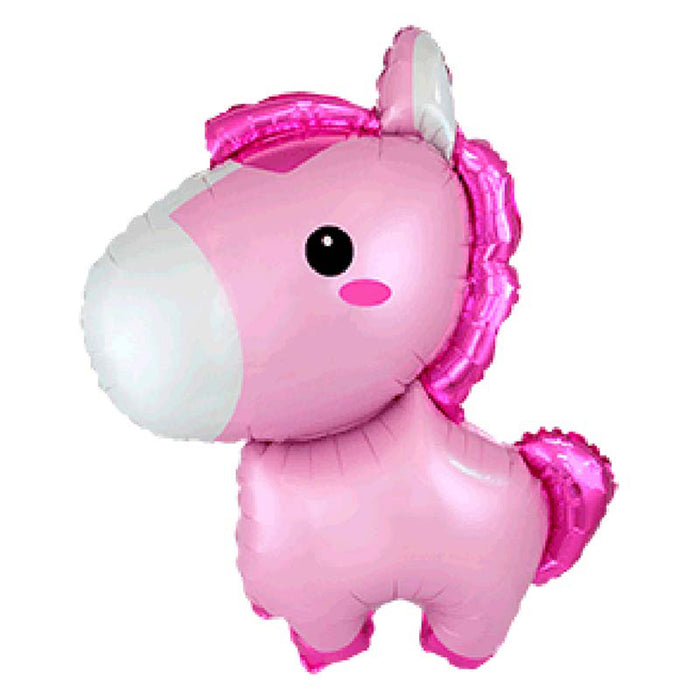 Folienballon Lose - Pferd Baby Pastel Pink | HFE