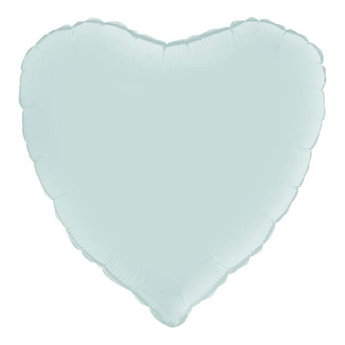 ABC18 Herz 46 cm | Satin Pastel Blue