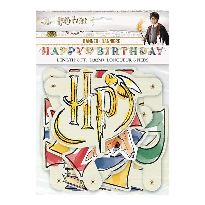 Harry Potter Dekoration | Buchstabengirlande 182 cm