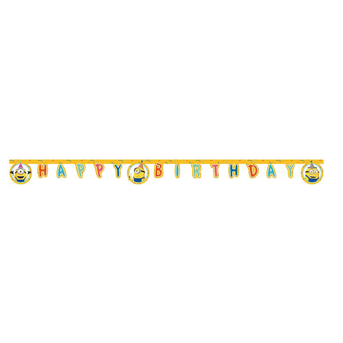 "Minion" Buchstabengirlande HB - FSC 200cm