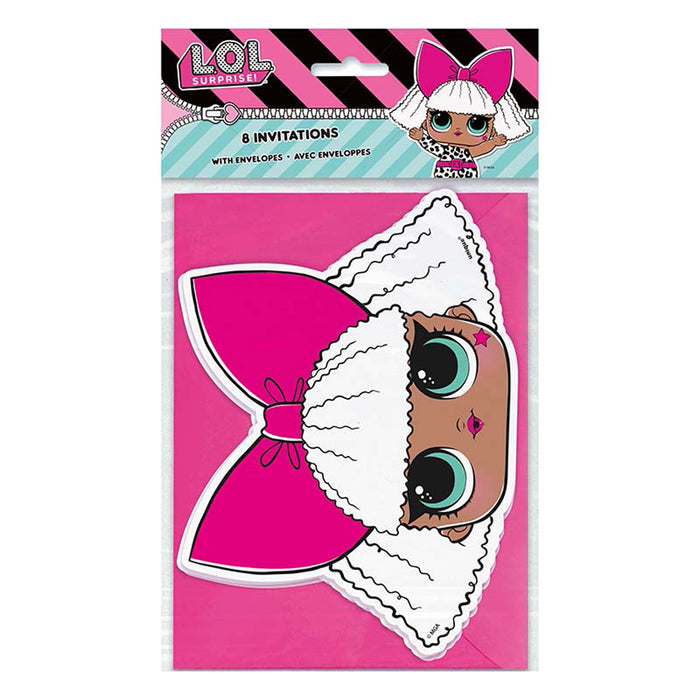 Einladung LOL Surprise! 8Stk.