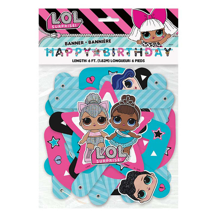 Buchstabengirlande LOL Surprise! 180cm