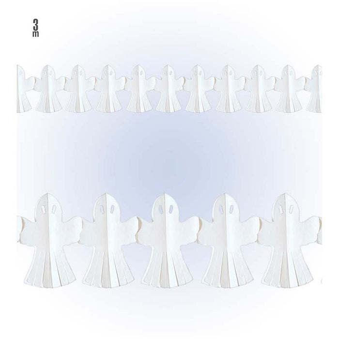 Girlande Halloween Geister | ca. 3 m