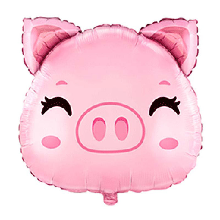 Folienballon Lose - Schwein Kopf Head II - HF2