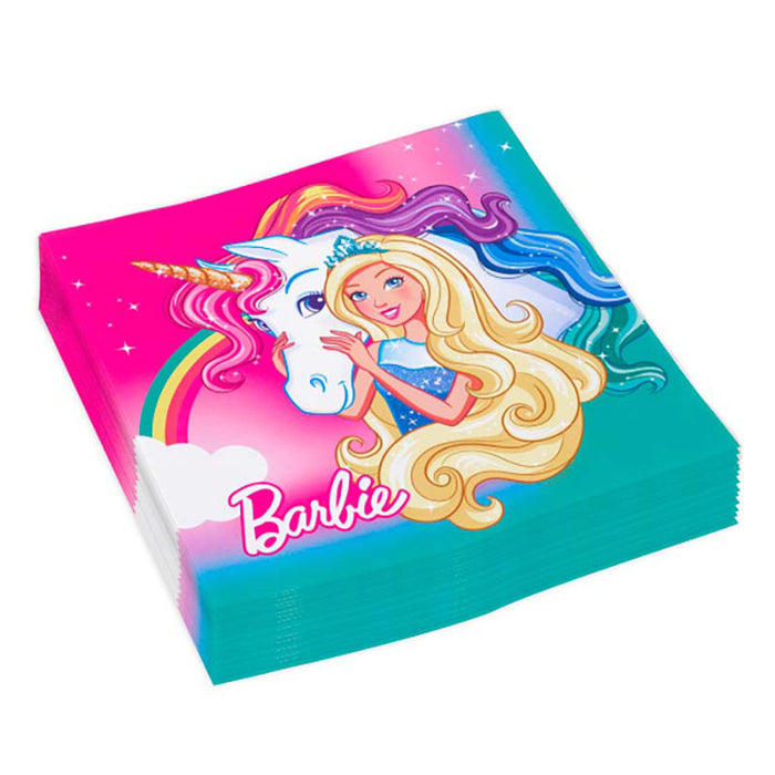 "Barbie Dreamtopia" | Servietten 20Stk./33x33cm