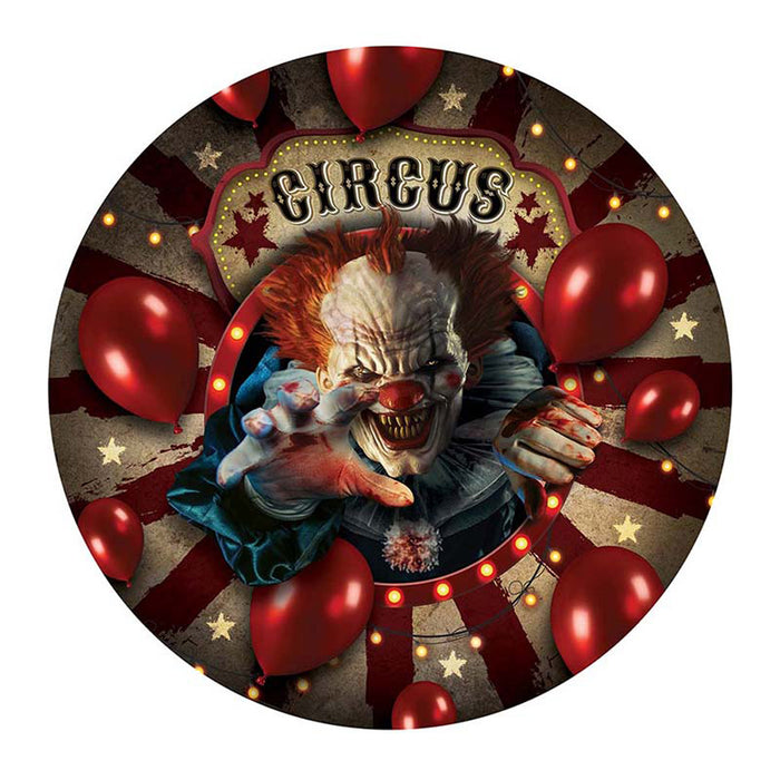 Pappteller "Horror Clown" | Ø23cm/6Stk.