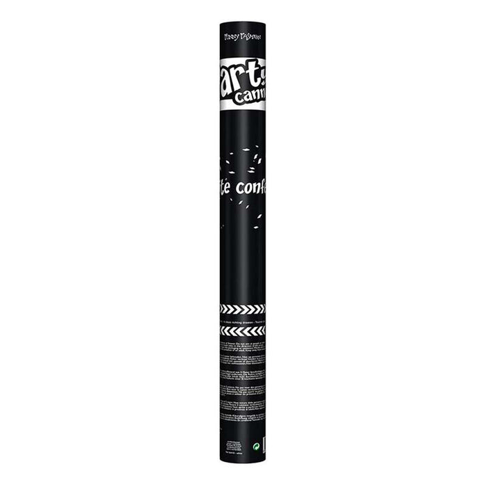 Konfettishooter weiß 60cm