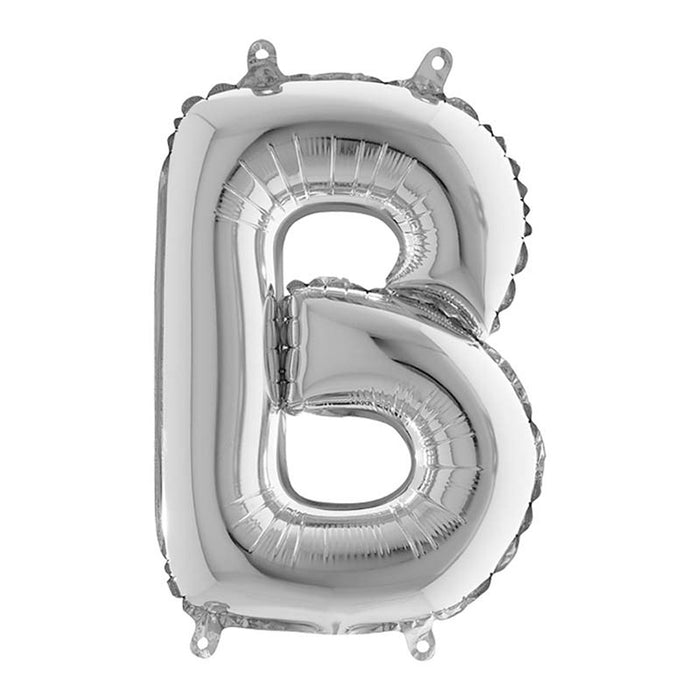 ABC14 Buchstabe B silber 36 cm